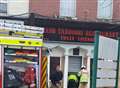 Restaurant damaged in high street fire