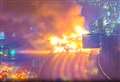 M25 closed due to serious lorry fire