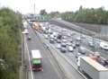 Motorists suffered M25 delays