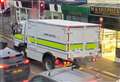 Bomb disposal truck spotted in town centre