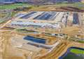 Drone photos capture huge Brexit lorry park 