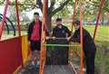 Vandals attack new play equipment