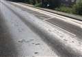 WATCH: Road melts in heat