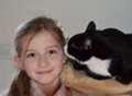 Cat's sixth sense saves eight-year-old's life