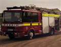 Flats evacuated after blaze