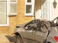 Car crashes into house