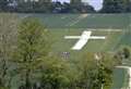 Historic hillside chalk cross gets facelift