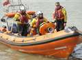 Man rescued from muddy river banks