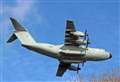 Huge RAF aircraft flies low over Kent in ‘stunning spectacle’