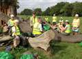 Three mile litter pick