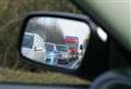 Broken down lorry blocks busy roundabout