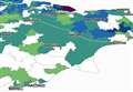 The part of Kent with fastest growing virus rate in the UK