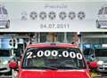 Two millionth Fiat Panda