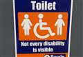 New toilet signs to tackle disability stigma