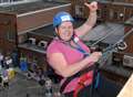 Abseilers help appeal hit new heights