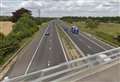 Lorry window smashed as bricks thrown at drivers from motorway bridges