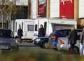 Travellers move into town centre car park