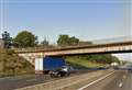 Bridge over M20 to shut for repairs