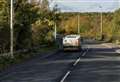 Busy A-road blocked after truck blaze