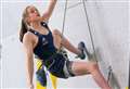 DIY climbing wall in shed sees girl, 17, set for Olympics