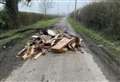 Mattresses and wooden planks dumped in flytipping hotspot