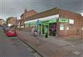 Thieves hunted after failed ram raid