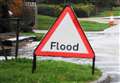 Road closed due to flooding