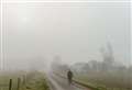 Fog warning issued for parts of Kent