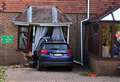 Car smashes into front of care home