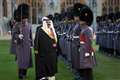 King hosts Bahrain’s sovereign at Windsor amid criticism of the visit