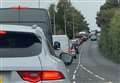 Gridlock after lorry breaks down