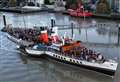 World’s last sea-going steamer to dock at Kent harbour for first time in two decades