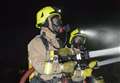 Four fire engines sent to flat blaze