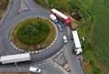 Overturned lorry causes delays