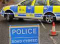 Four vehicle crash closes Gillingham road for several hours