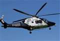 Air ambulance lands after crash