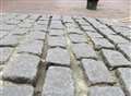 Shoppers tripping on 'dangerous' cobbles