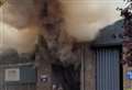 Fire tears through industrial estate