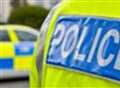 Police on scene as crash blocks road