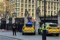 Man arrested after reports of person carrying knives outside Parliament