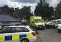 Train crashes into vehicle at level crossing 