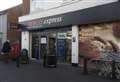 Cash machine fire at Tesco