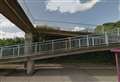 Concern for man on footbridge