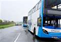 Passengers evacuated after bus windows blown out by storm