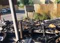 Police investigating suspected caravan arson