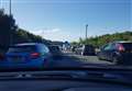 Drivers at a standstill after M2 crash