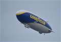 Iconic blimp returns to Kent skies