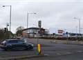 Crash causing delays at retail park