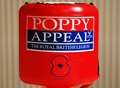 Poppy tin stolen 