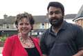 Mohanlal meets Margaret Preedy 